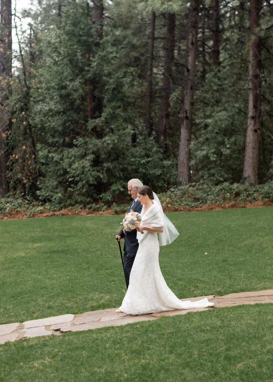 Kim and Norm Heather Blackwood Early Spring Wedding