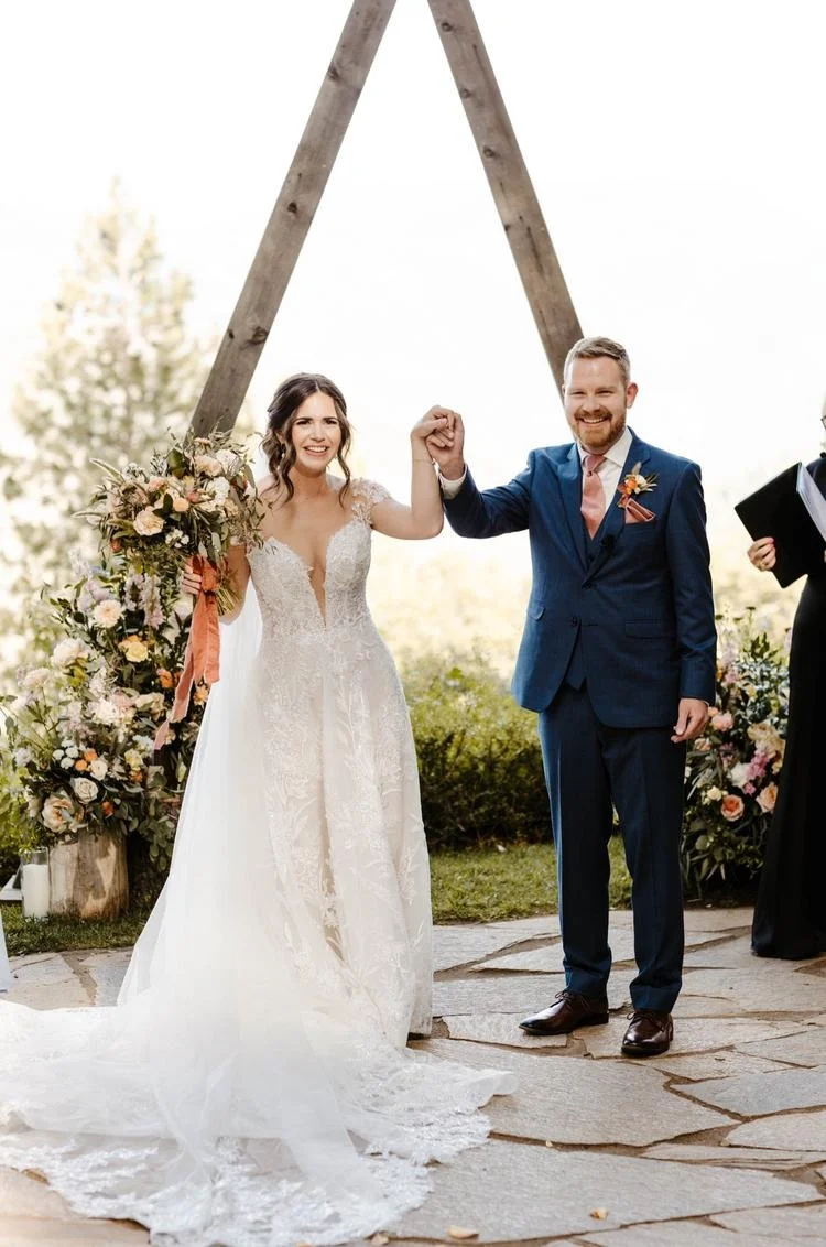 Spring Forest Wedding Bridgette Wuest JPG