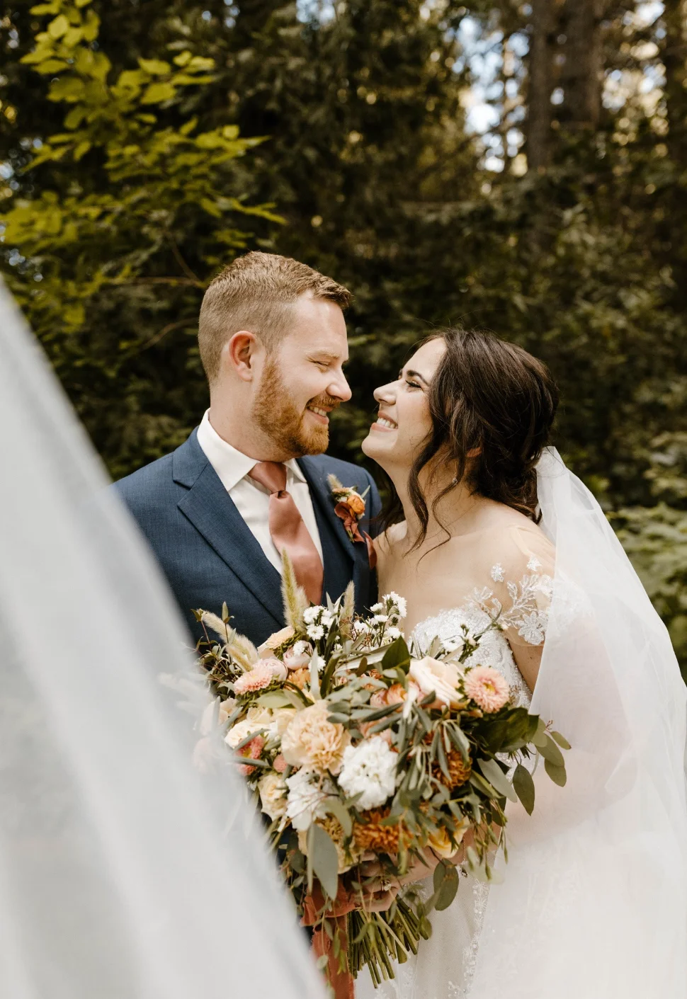 Spring Forest Wedding Bridgette Wuest JPG