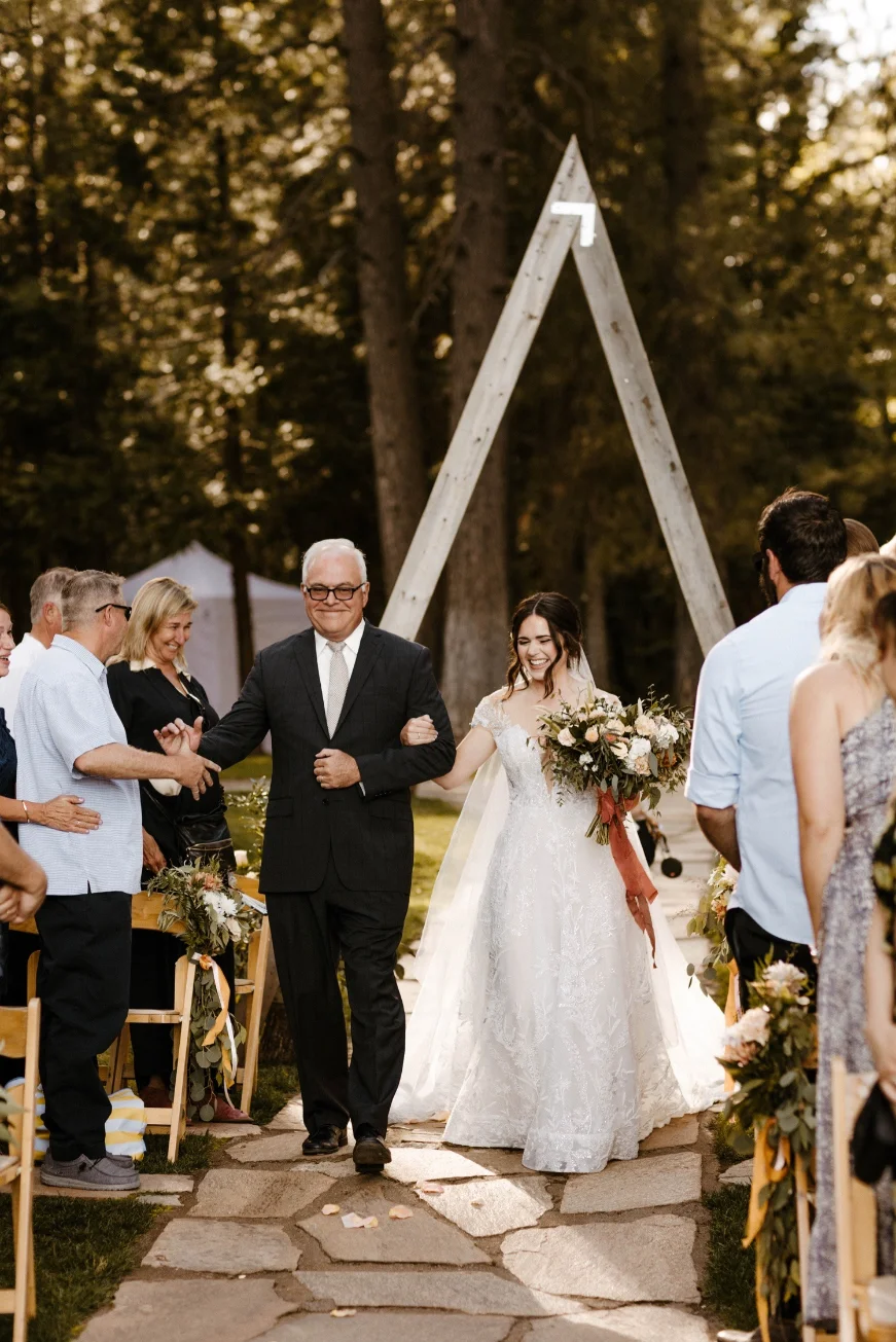 Spring Forest Wedding Bridgette Wuest