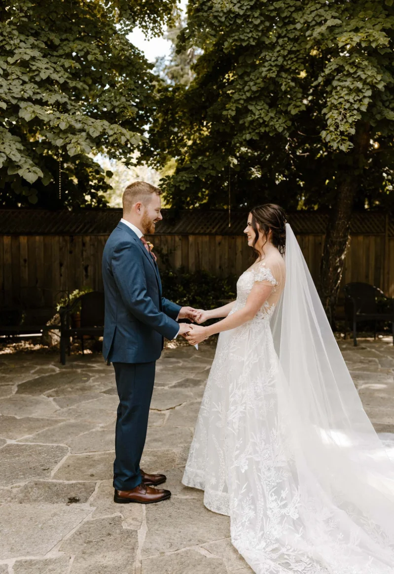 Spring Forest Wedding Bridgette Wuest