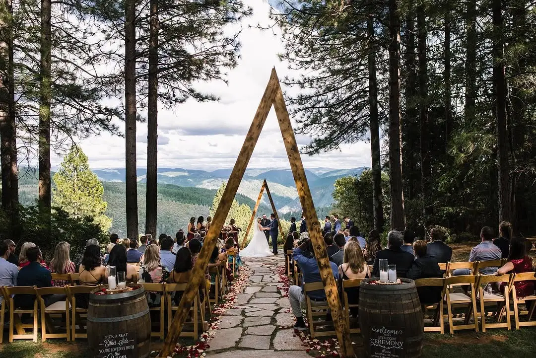ceremony site in the sierra nevadas