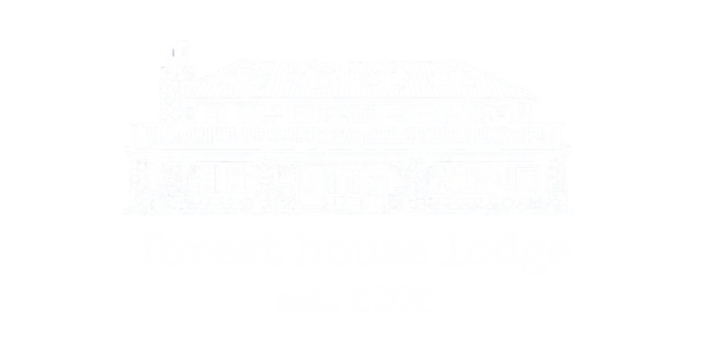 forest house lodge white logo